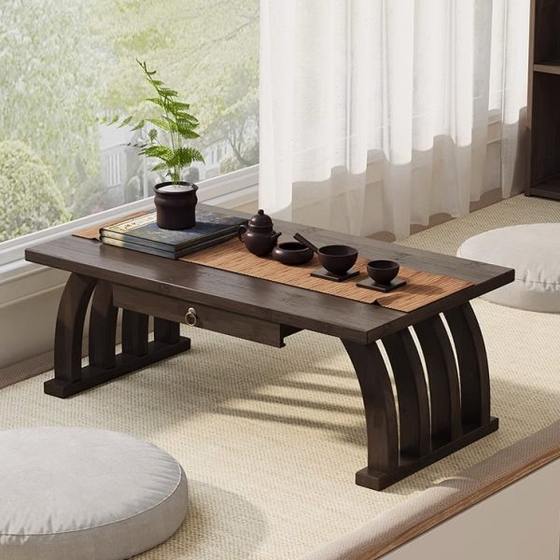Chinese -style bay window small table tatami tea table tea table 炕 table 炕 a few days -style low table sitting on the small coffee table Chinese -style bay window small table tatami tea table tea table 炕 table 炕 a few days -style low table sitting on the small coffee table