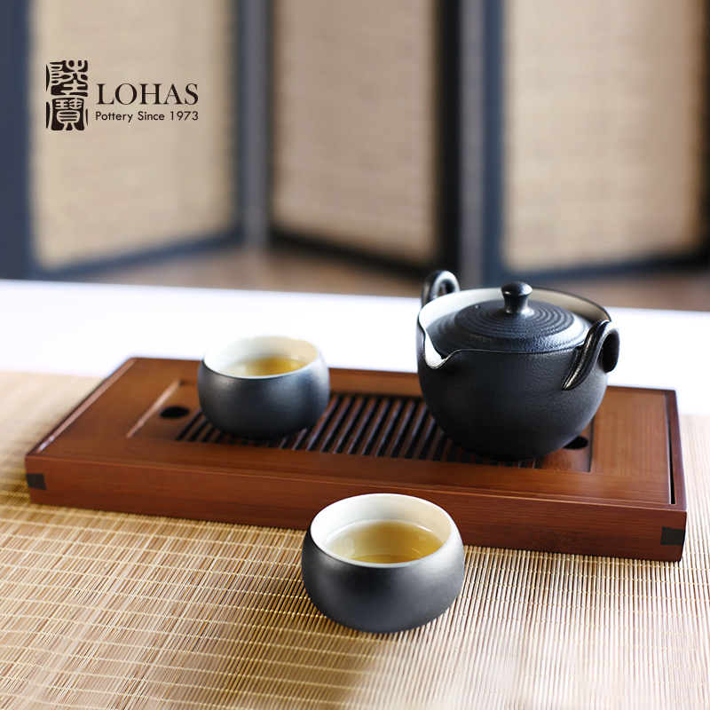 Lupao tea tao ran tureen a ceramic pot two set of kung fu tea pot cup tea tray was Spring Festival