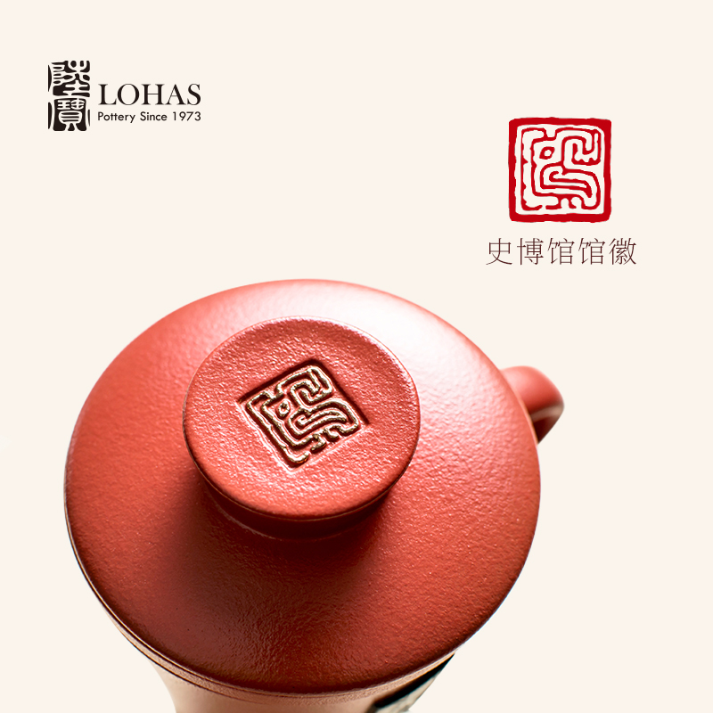 Taiwan lupao ceramic mark cover cup sanyu wen gen elegant tea cup tea filter 375 ml counters with money