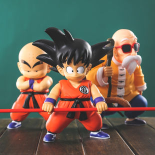 wanyue project dragon ball animation peripheral hand-made vinyl figure monkey king woo pig dumpling classic gift