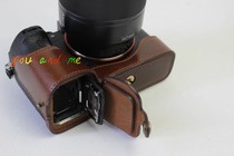 Sony A7RIII leather case base A7R3 third generation camera bag Special micro single bag leather half set camera bag