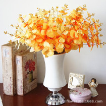 Oil painting Money Yeougali Fake Flowers Fake Leaf Emulation Leaf Material Plant Wall Landscape Stage Clog Decoration Fake Flowers