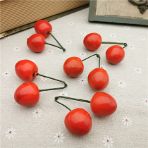 Emulation Foam Cherry Fake Car Sensuefruit Decorations Home Emulation Accessories Handmade Diy Accessories Kindergarten