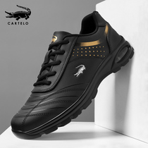 Crocodile Men Shoes 2022 Spring New Air Cushion Shock Absorbing Sneaker Men Middle-aged Dad Shoes Men Tourist Shoes