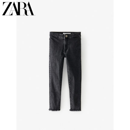 ZARA童装女童 基本款无装饰紧身牛仔裤 05252603800,降价幅度50.4%