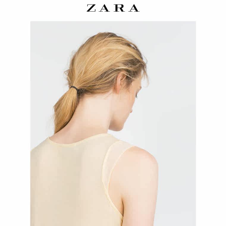 ZARA 女装 镶宝石上衣 07568035300