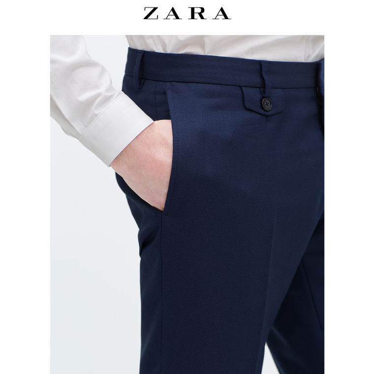 ZARA 男装 科技面料西裤 01564323430