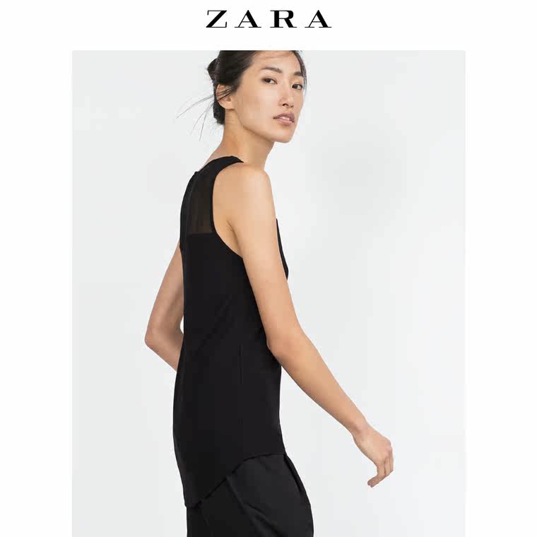 ZARA 女装 透明上衣 05039221800