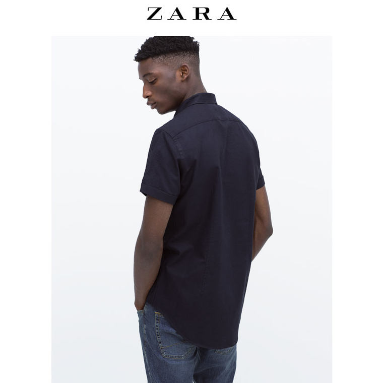 ZARA男装 口袋衬衫 07545325401
