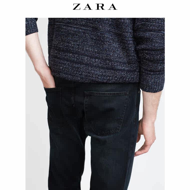 ZARA 男装 基本款牛仔裤 05575348443