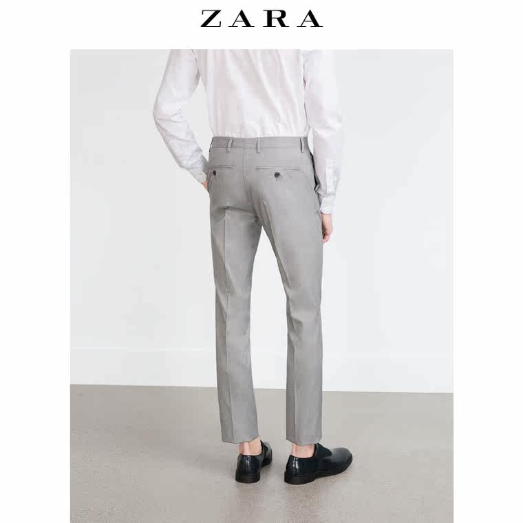 ZARA 男装 基本款裤子 00706389802