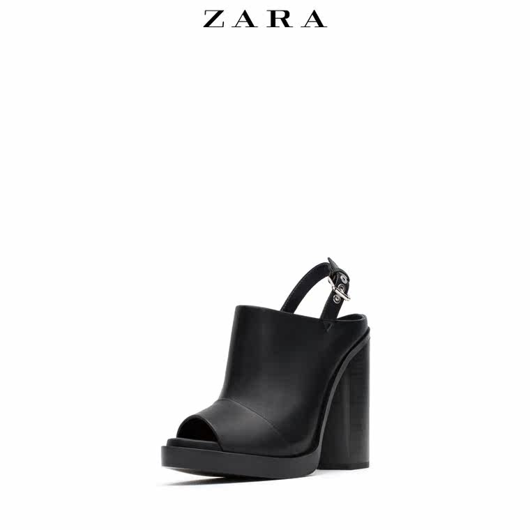 ZARA TRF 女鞋 露跟高跟鞋 17206001040