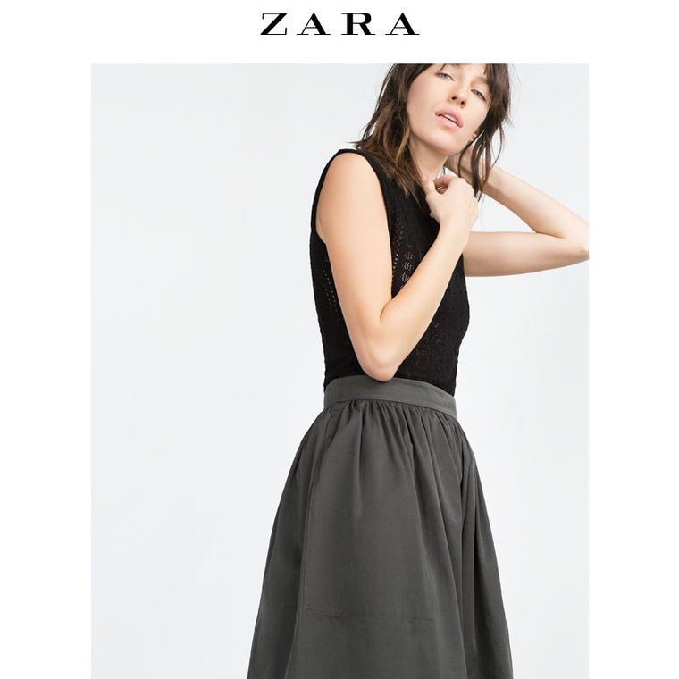 ZARA 女装 中长裙 04886252922