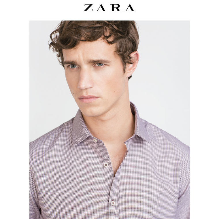 ZARA 男装 双色衬衫 00072262605