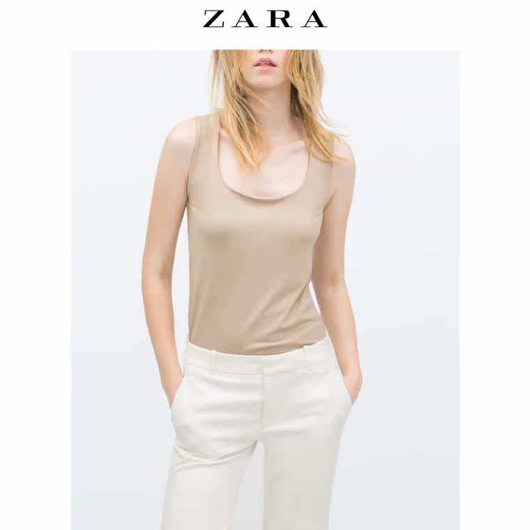 ZARA 女装 宽吊带背心 00264531743