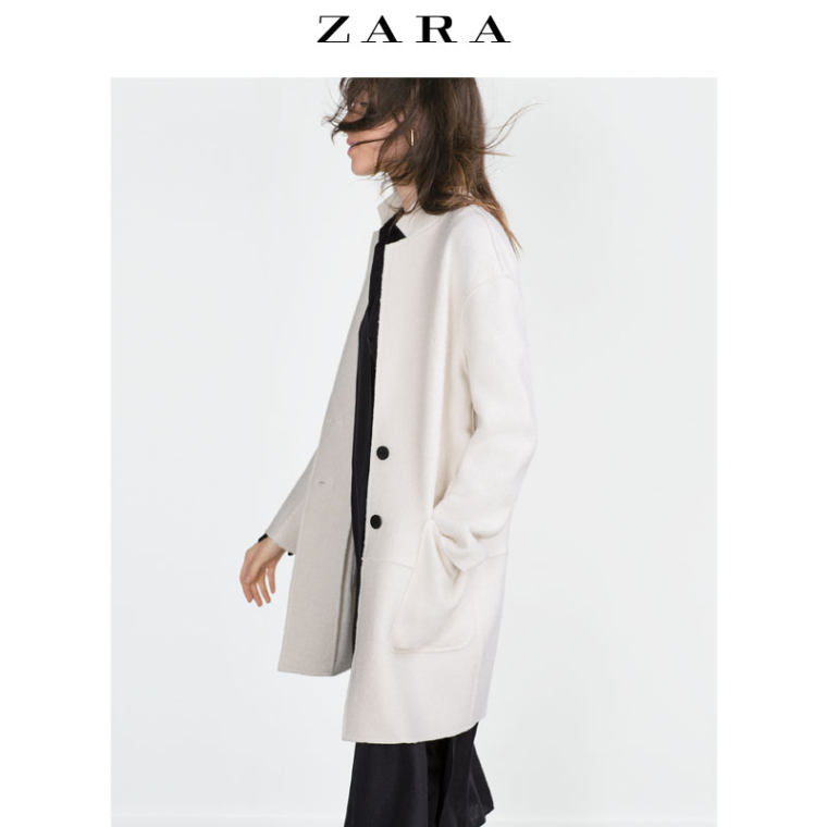 ZARA 女装 羊毛大衣 07901222712