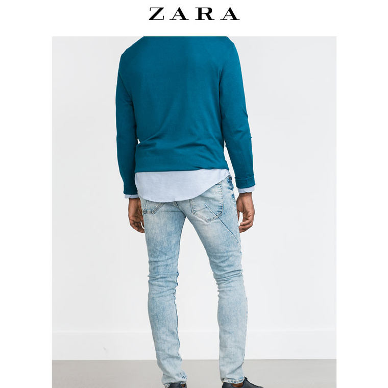 ZARA 男装 紧身牛仔裤 06855301406