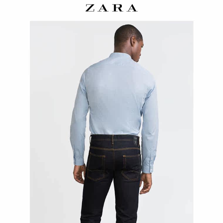 ZARA 男装 立领衬衫 06887301403