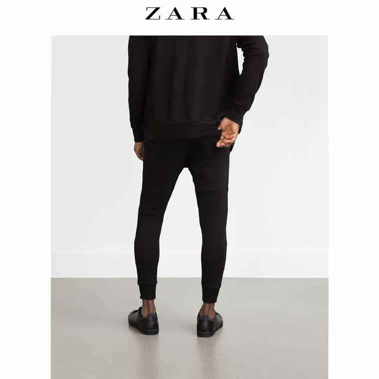 ZARA 男装 拉链裤 00761301800