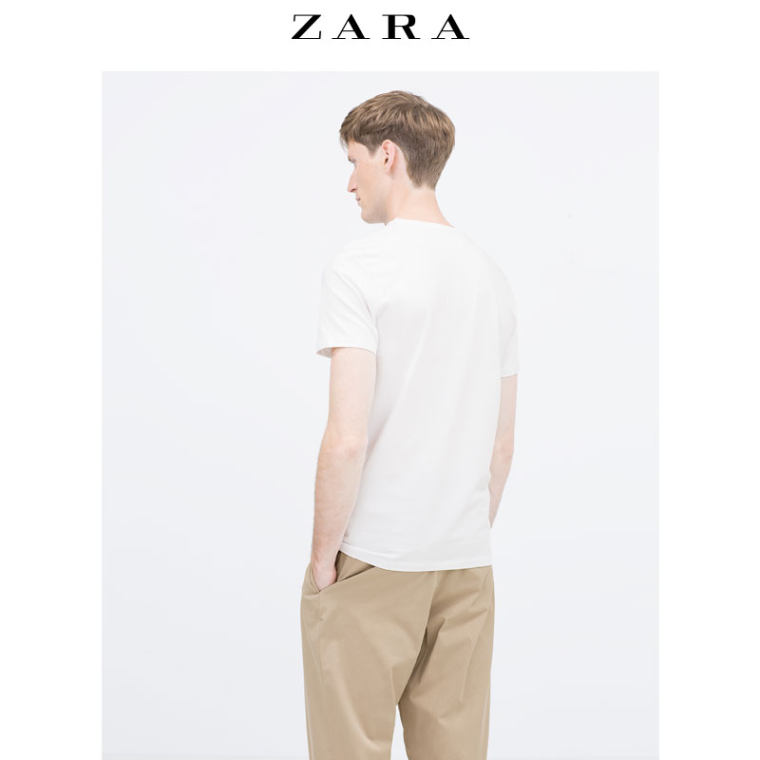 ZARA 男装 超修身 T 恤 00761322250