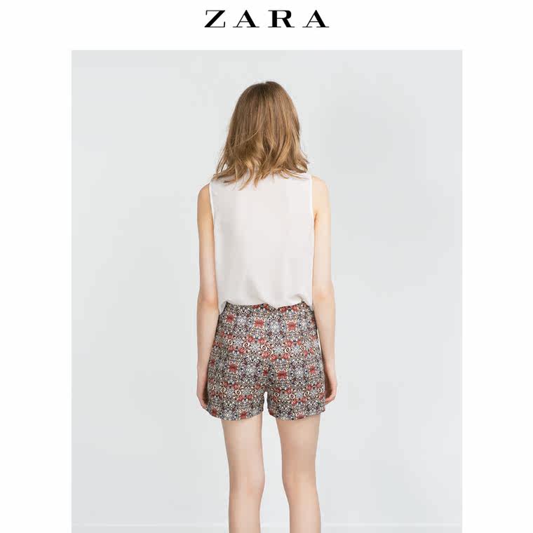 ZARA 女装 高腰短裤 07773087330