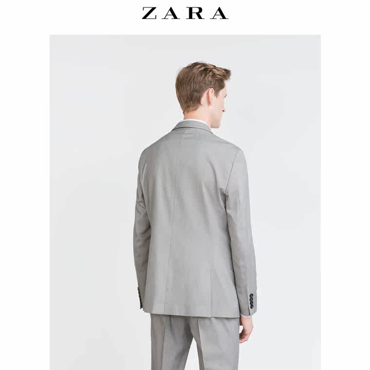 ZARA 男装 基本款休闲西装外套 00706388802