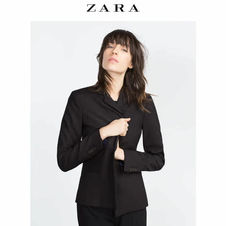 ZARA 女装 双层面料休闲西装 07790254800