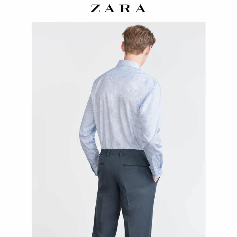 ZARA 男装 双面衬衫 04100300403