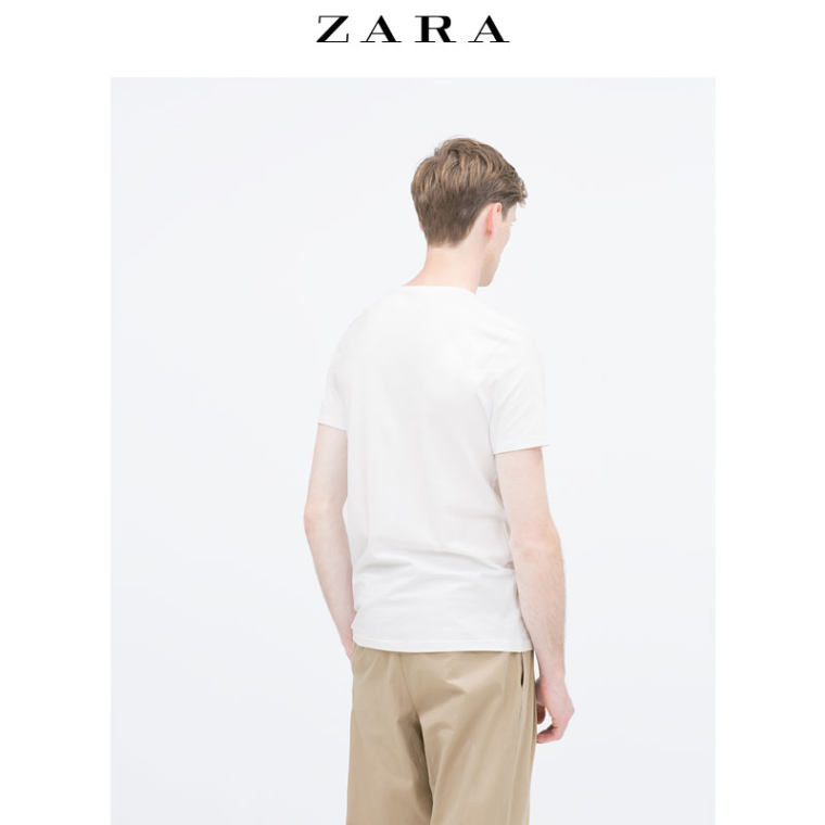 ZARA 男装 超修身 T 恤 00761320250