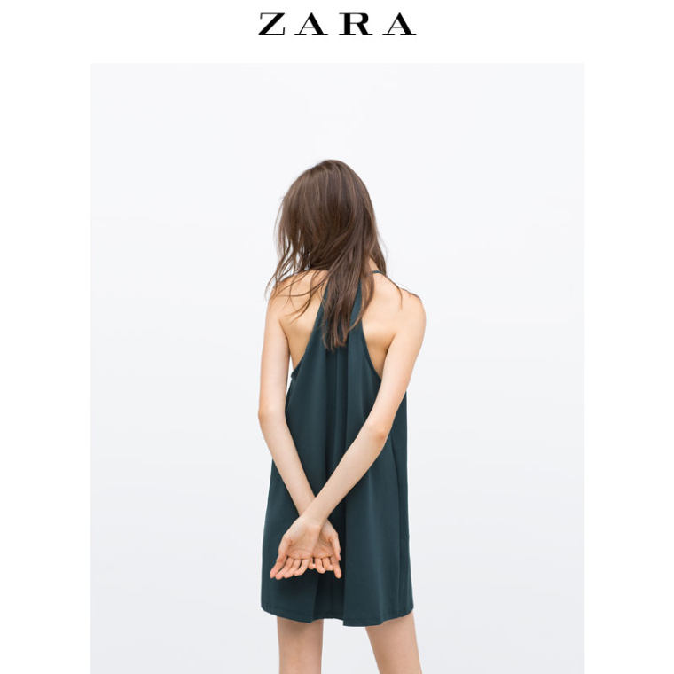 ZARA TRF 女装 提花连身裙 05584279552