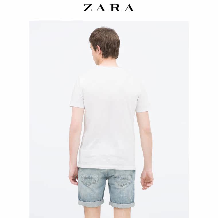 ZARA 男装 短袖 T 恤 00722300250