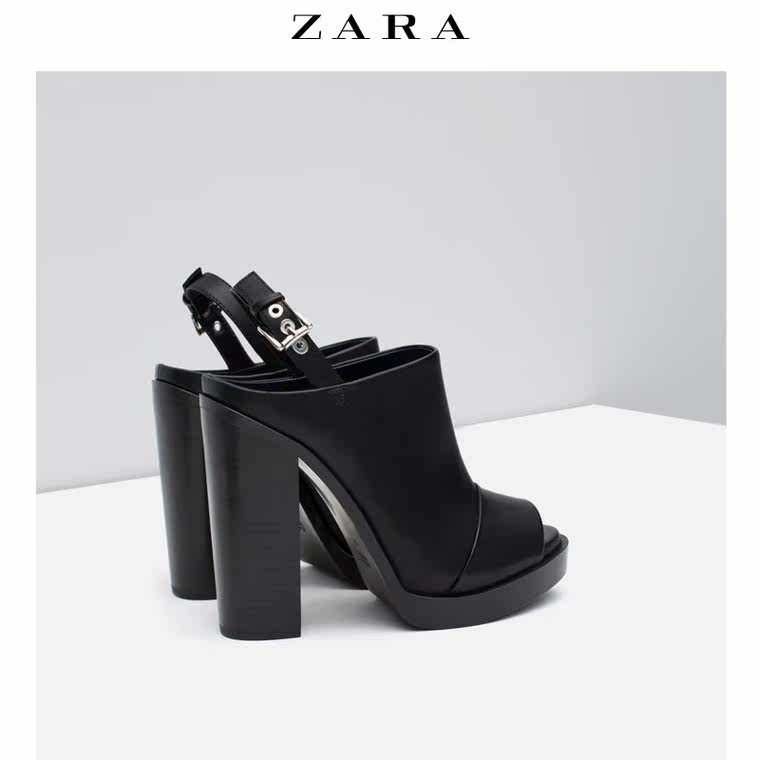 ZARA TRF 女鞋 露跟高跟鞋 17206001040