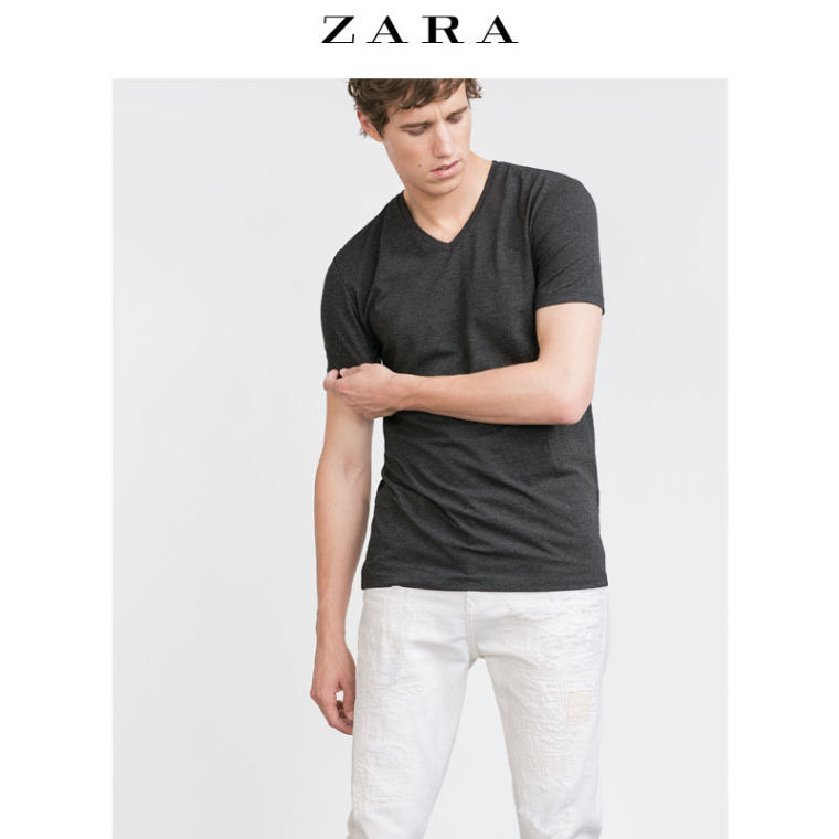 ZARA 男装 超修身 T 恤 00761327807