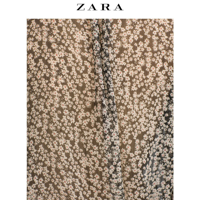 ZARA TRF 女装 花卉印花上衣 07521204070