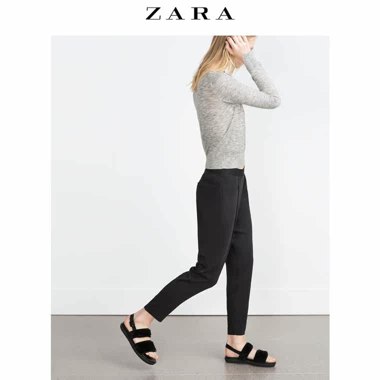 ZARA 女装 宽松长裤 07711394800