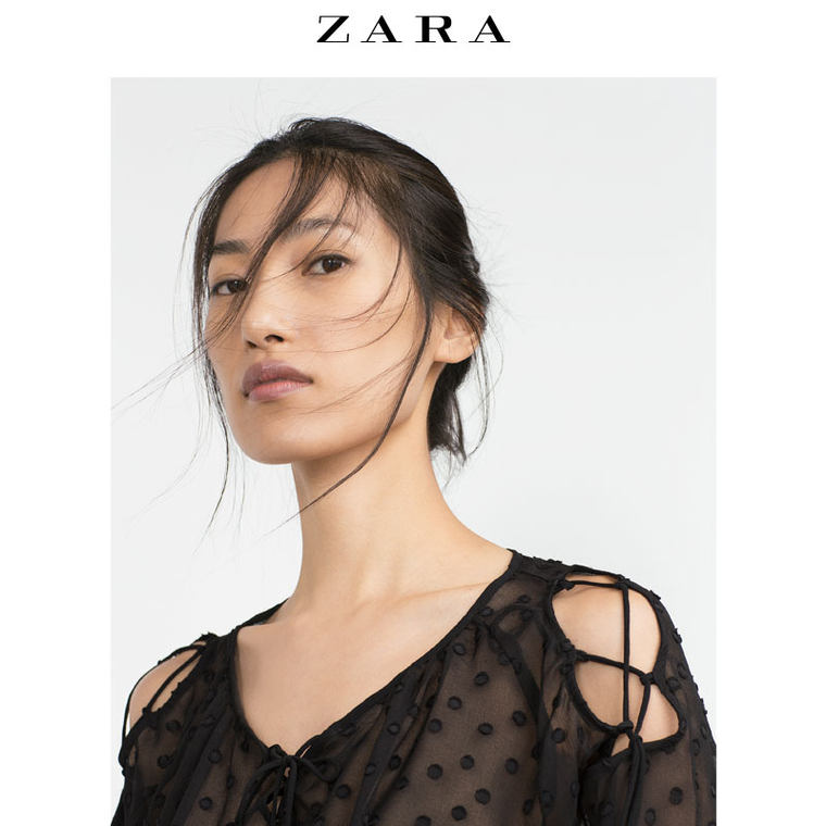 ZARA 女装 薄花呢罩衫 07776333800