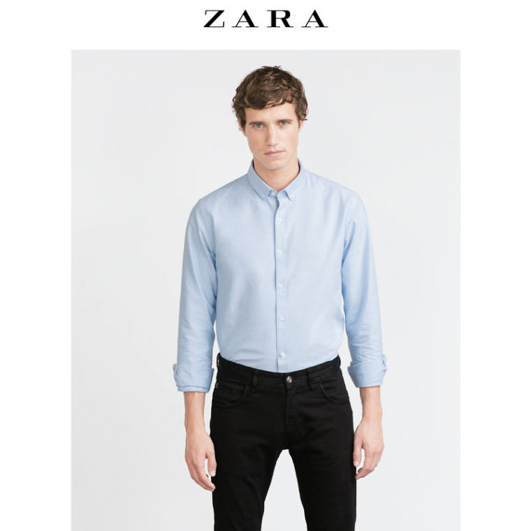 ZARA 男装 红色标签衬衫 09114300403