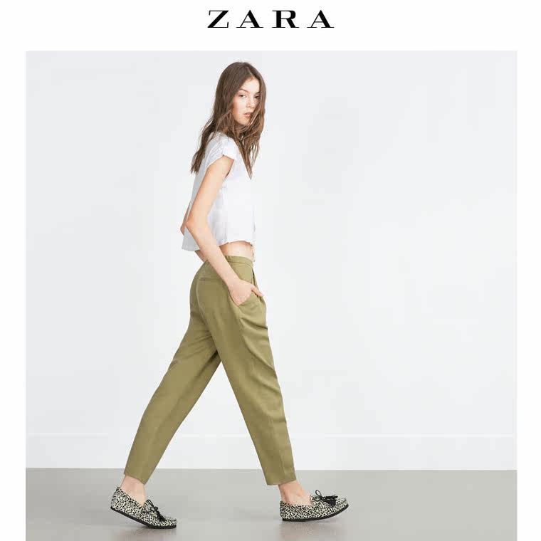 ZARA 女鞋 皮莫卡辛鞋 15312001202