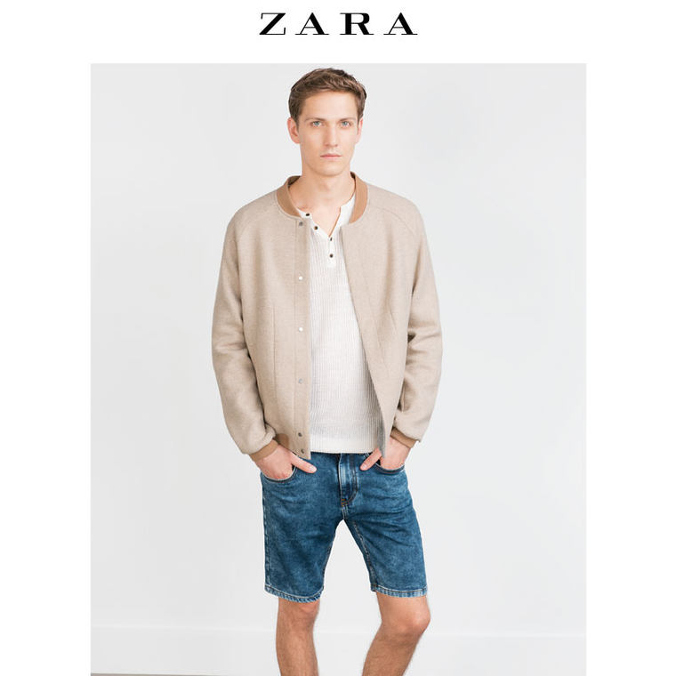 ZARA 男装 牛仔短裤 05862314407