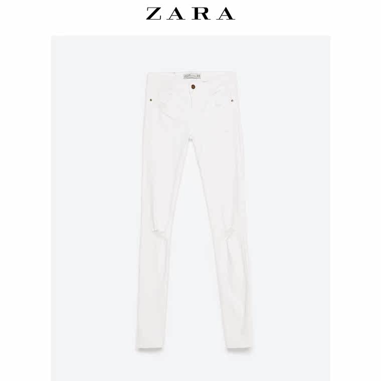 ZARA TRF 女装 合身牛仔紧身裤 05252239250