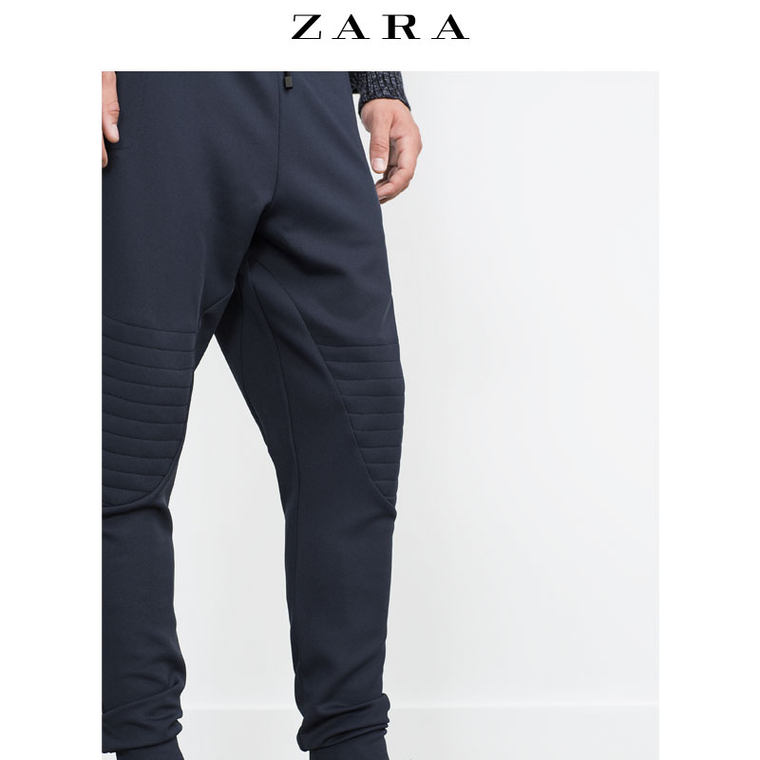 ZARA 男装 侧带饰长裤 06096300400