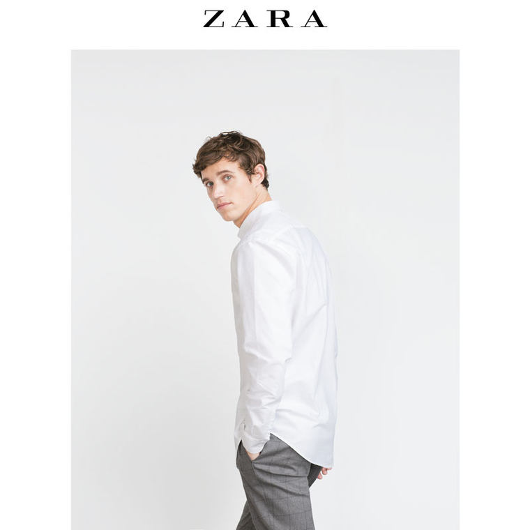 ZARA 男装 红色标签衬衫 09114300250