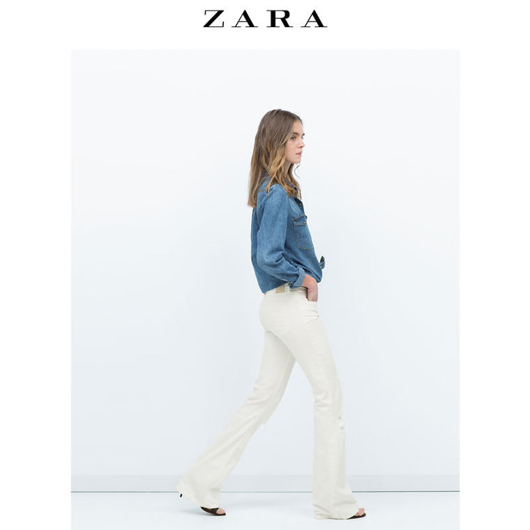 ZARA TRF 女装 牛仔衬衫 01506070400