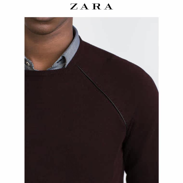 ZARA 男装 粘纤针织衫 05755303605