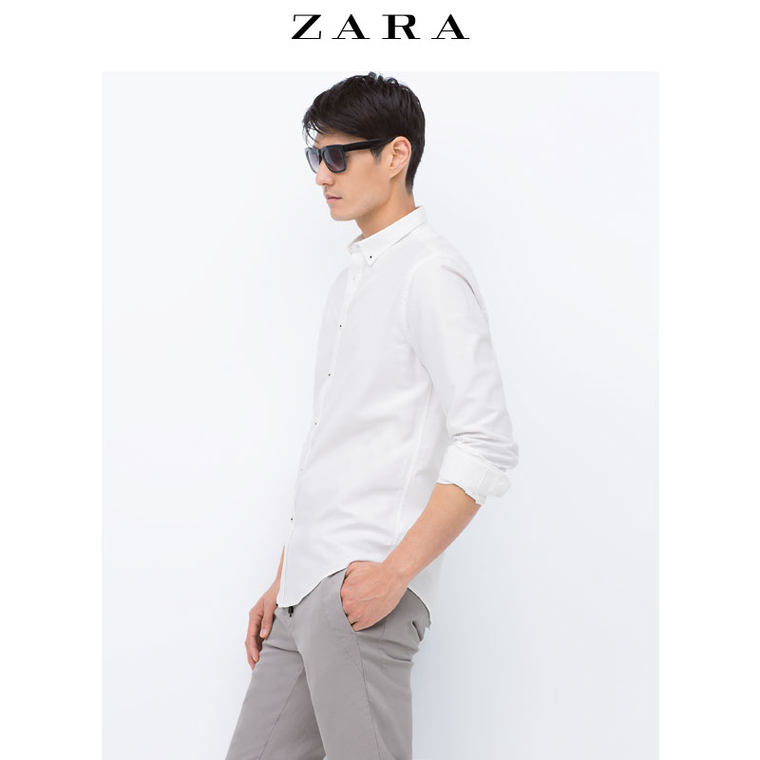 ZARA男装  长袖衬衫 06887300250