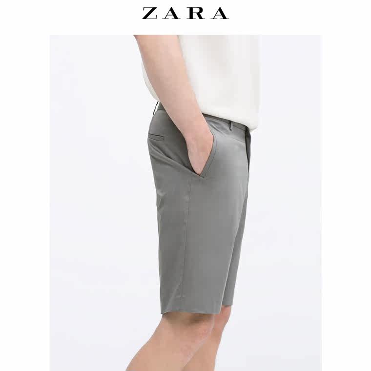 春夏折扣 ZARA 男装  百慕大短裤套装 04253616802