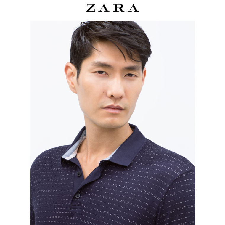 ZARA男装 短袖 POLO 衫  01259305407