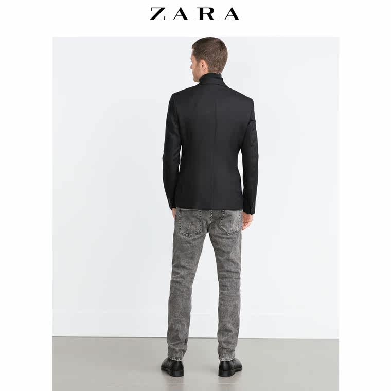 ZARA 男装 修身丹宁裤 06855320809