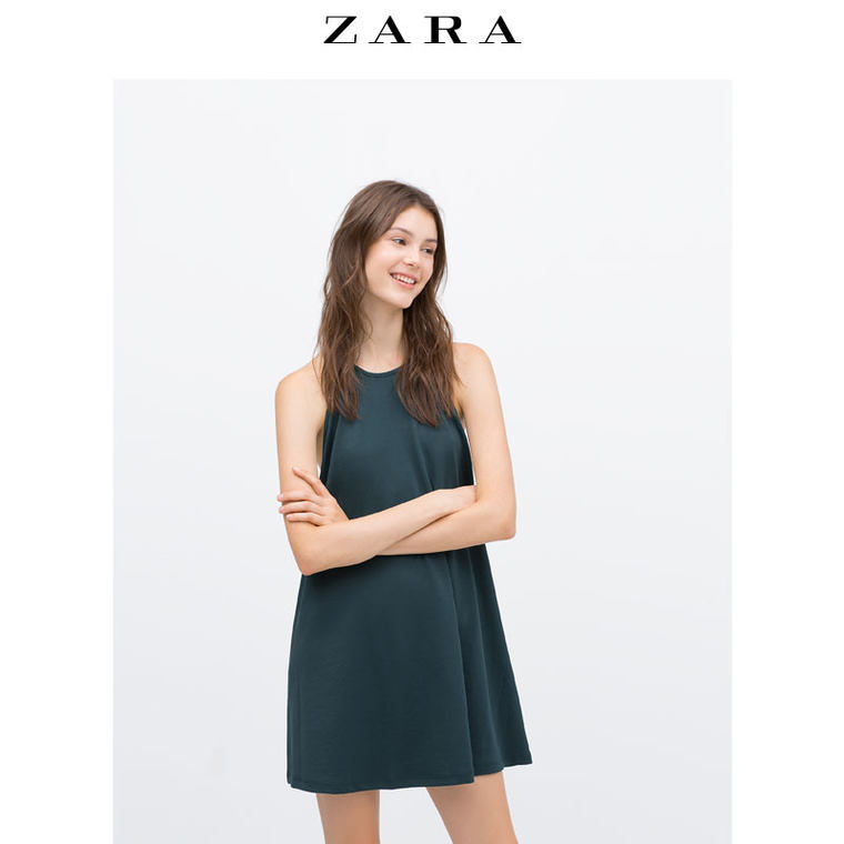 ZARA TRF 女装 提花连身裙 05584279552