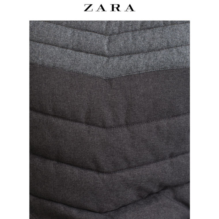 ZARA 男装 后背拼接背心 06719302802